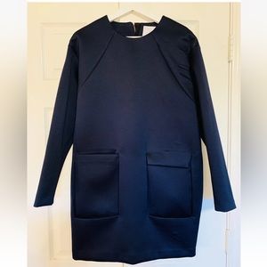 ASOS scuba long sleeve dress